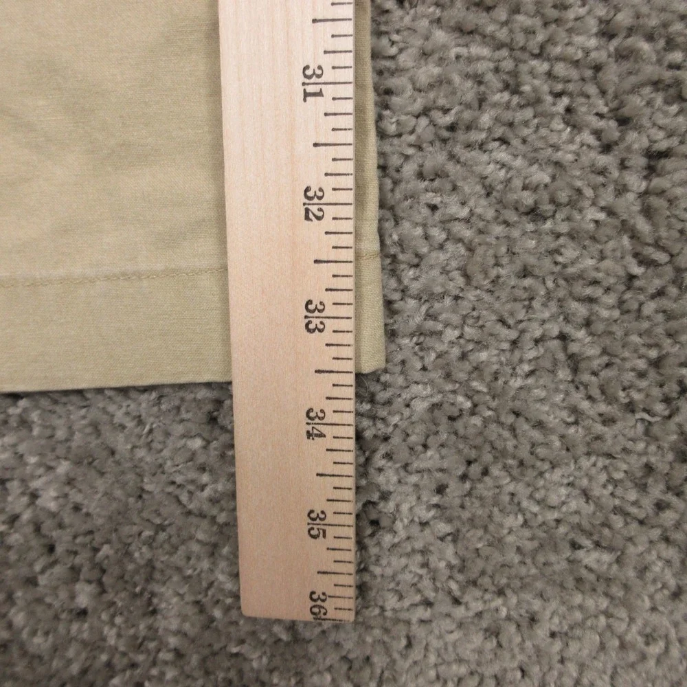 LL Bean Pants Mens 31x34 Beige Classic‎ Fit Cotton Canvas Outdoor Work Hiking